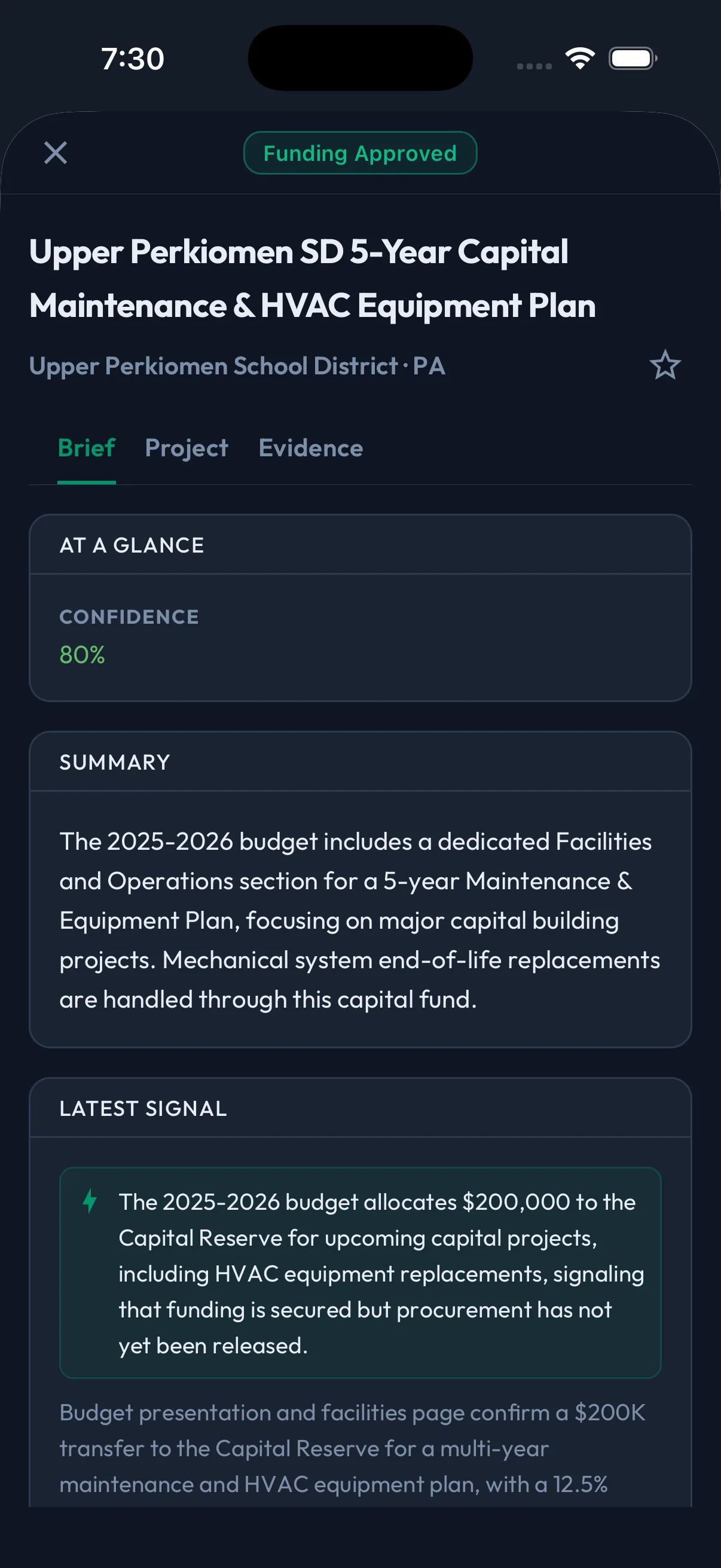 Sympl · Signal mobile in dark mode — an opportunity brief